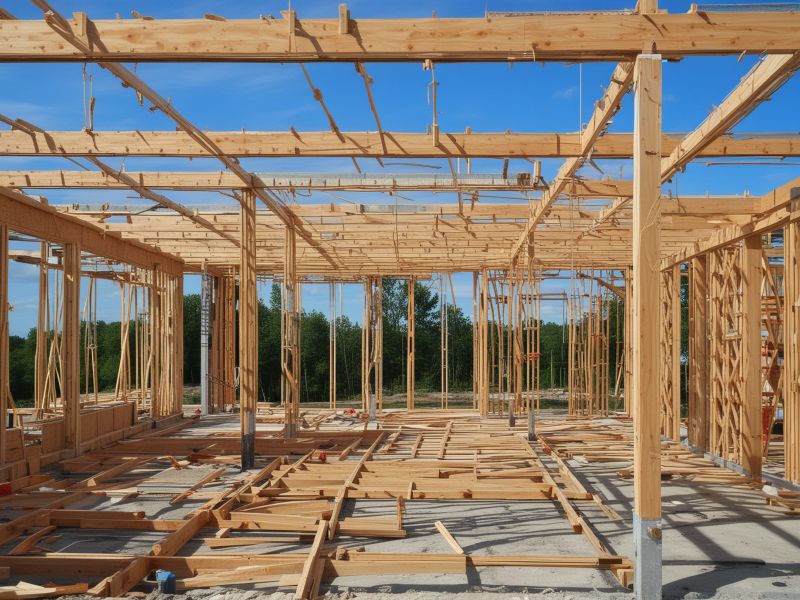 Quality construction materials and tools for outdoor projects