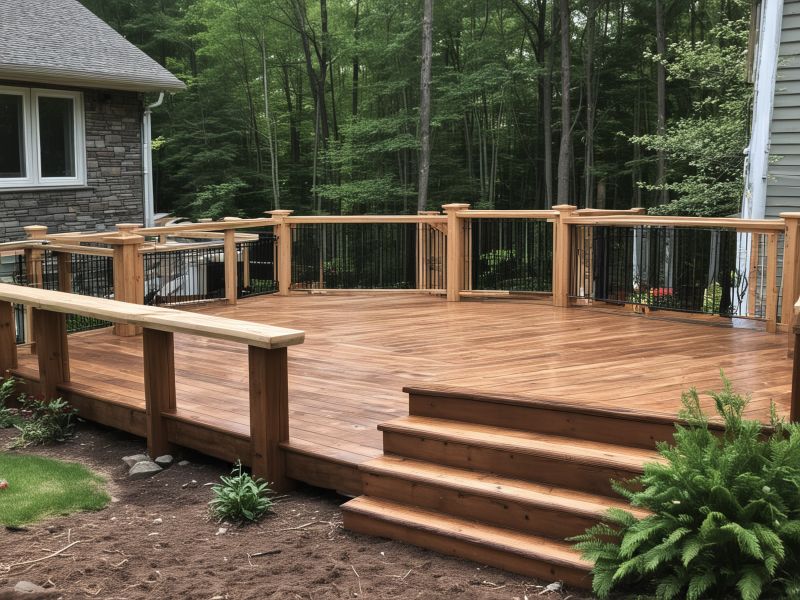 Complete outdoor kitchen with stone counters and stainless steel appliances